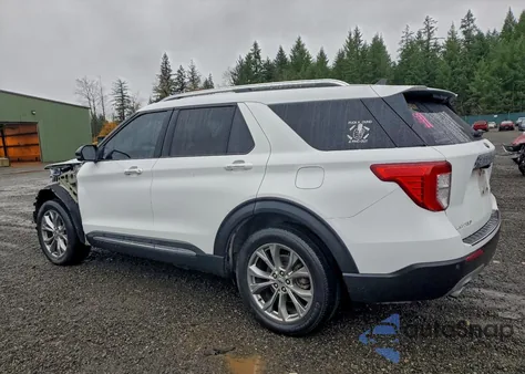 2021 Ford Explorer Limited from USA, damaged, VIN 1FMSK8FH8MGA96788